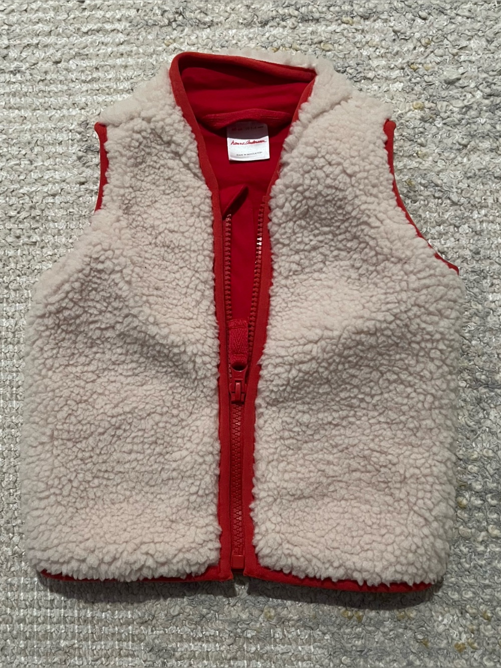 Hanna Andersson Baby Sherpa Vest